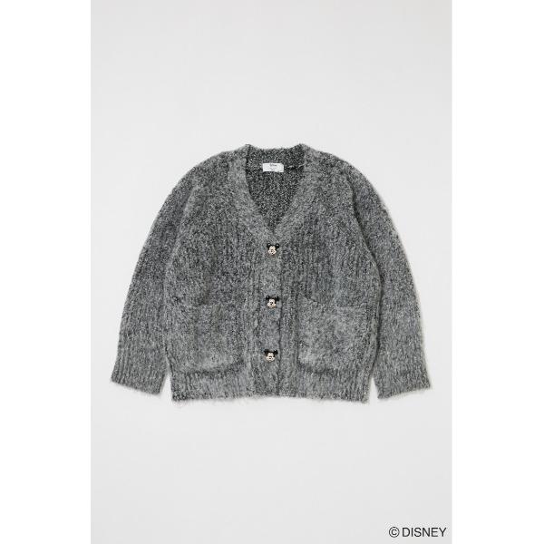 カーディガン MD FACE BUTTON CD / MICKEY / フェイスボタンカーディガン ...