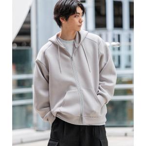 coen（コーエン） パーカー メランジダンボールパーカー メンズ