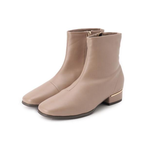 ブーツ 「人間工学」ストレッチメタルパーツブーツ レディース