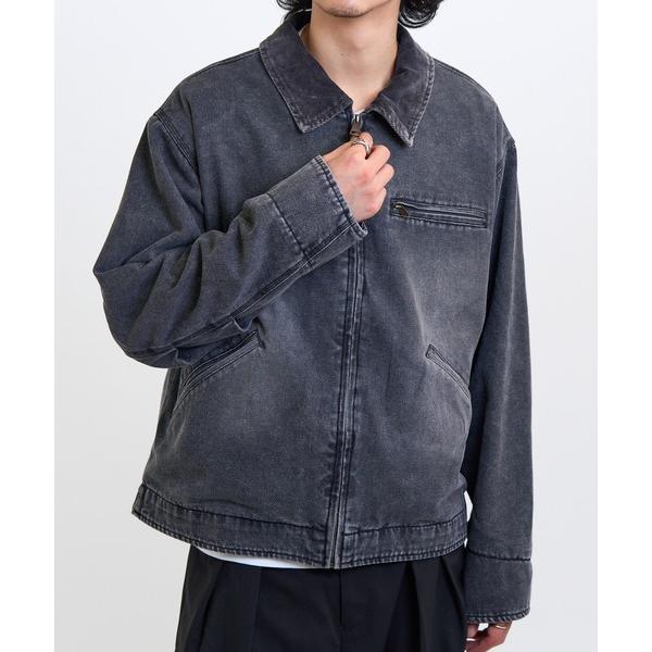 カバーオール 「MAGASIN DE MODE Brew」ウォッシュ加工ダックジャケット 32044...