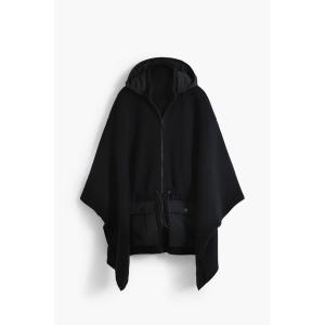 ポンチョ ポンチョ フード ポケット レディース