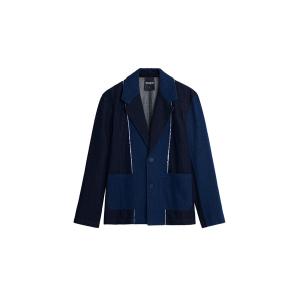 ジャケット テーラードジャケット 入学式 卒園式 卒業式 バイカラーデニムジャケット　セットアップ対応 メンズ