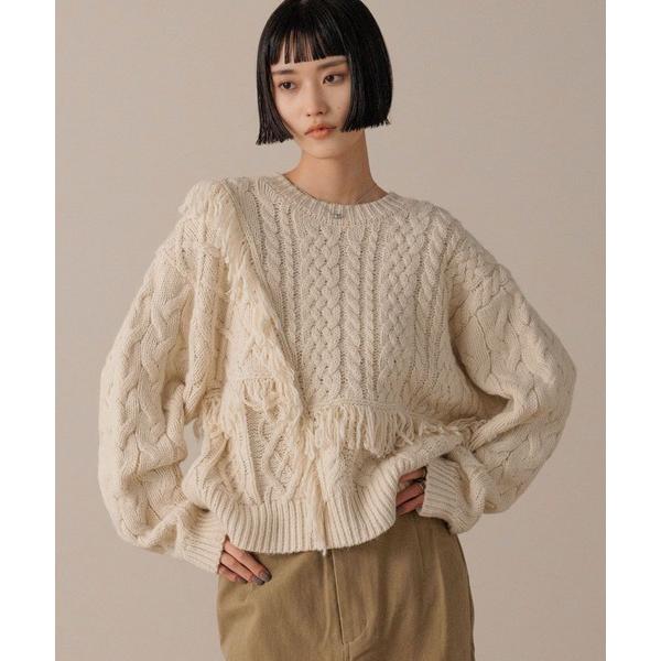 ポロシャツ ポロ ケーブルフリンジSHORT丈　588920 レディース