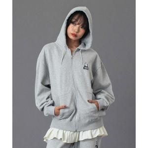 パーカー FACE AND WORDS ZIP UP SWEAT HOODIE レディース メンズ