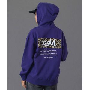 パーカー LEOPARD BOX ZIP UP SWEAT HOODIE レディース メンズ