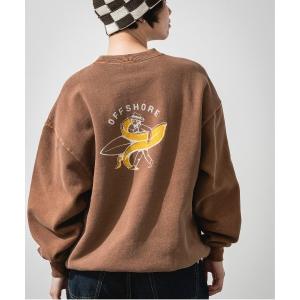 トレーナー スウェット BANANA C.N.SWEAT/バナナ クルーネックスウェット メンズ レディース
