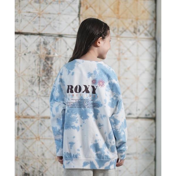 トレーナー  ROXY/ロキシー トレーナー スウェット キッズ クルーネック バックプリント タイ...