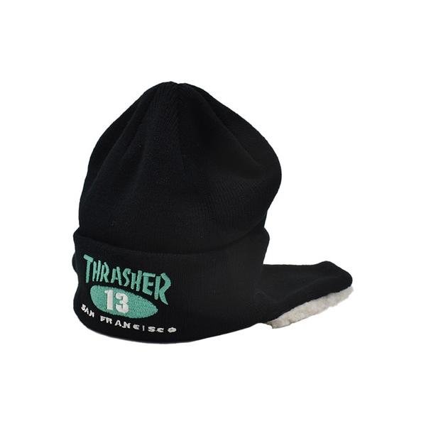 ニット帽 ニットキャップ THRASHER/スラッシャー 25TH-N51K キッズ ビーニー ニッ...