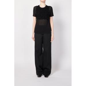 tシャツ JIL SANDER-women TOP CN SS W/ROUCHES レディース