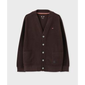 カーディガン “Stripe Bar” インレイ カーデガン「853297 P7186A」 メンズ
