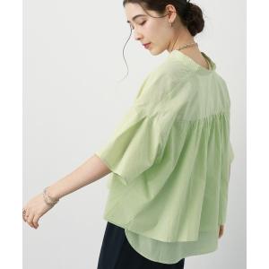 「saloon」 半袖ブラウス FREE イエロー レディース