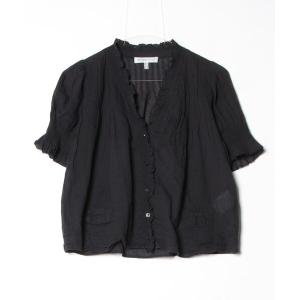 「SEE BY CHLOE」 半袖ブラウス 38 ブラック レディース