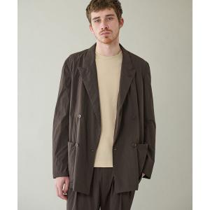 ジャケット テーラードジャケット mando | 「別注」ナイロン ダブルジャケット MEN メンズ