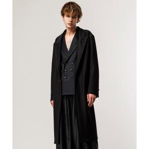 コート チェスターコート Robes ＆ Confections/ローブス＆コンフェクションズ/13oz ジャージーデニム裏起毛コート レディース