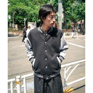 スタジャン 「PROCLUB/プロクラブ」メンズ ジャケット VARSITY BASEBALL FLEECE JACKET ヘビーウェイトスウェットベ