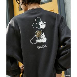 トレーナー スウェット PUBLUX/パブリュクス 別注 MICKEY MOUCE GRAPHIC SWEAT/ミッキーマウスプリントスウェット(限定