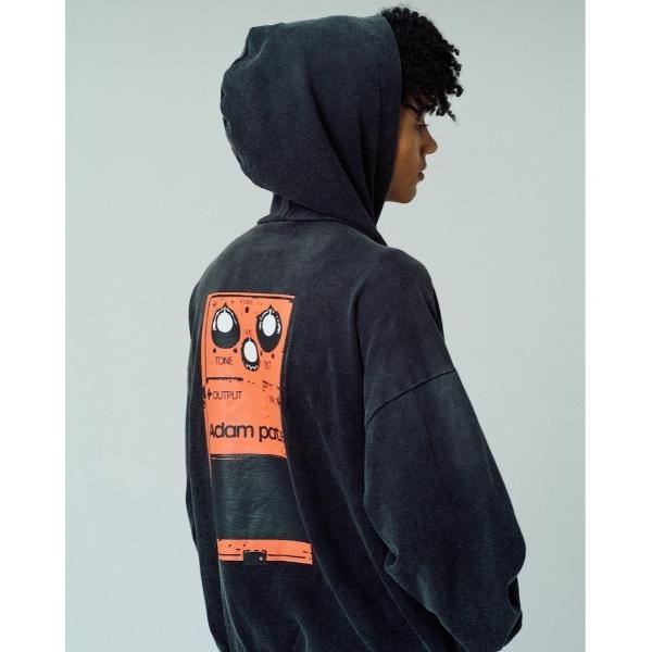 パーカー 「ADAMPATEK/アダムパテック」distortion pullover hoodie...