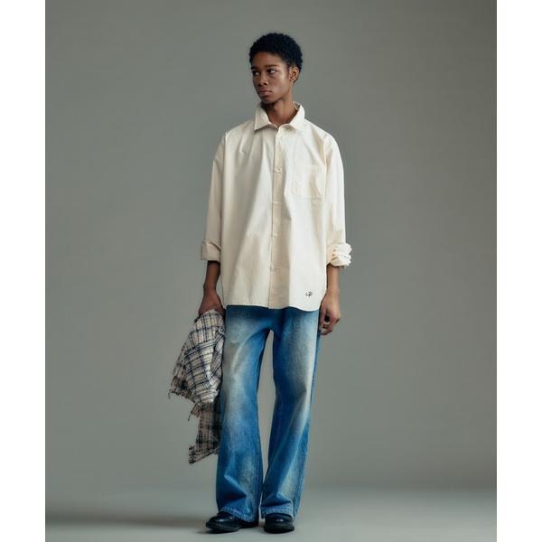 シャツ 「ADAMPATEK/アダムパテック」James Fabric typewriter shi...