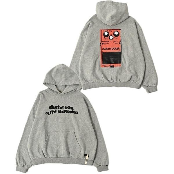 パーカー 「ADAMPATEK/アダムパテック」distortion pullover hoodie...