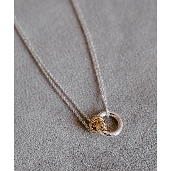ネックレス 「LAPUIS」コイルサークルネックレス　574318 レディース