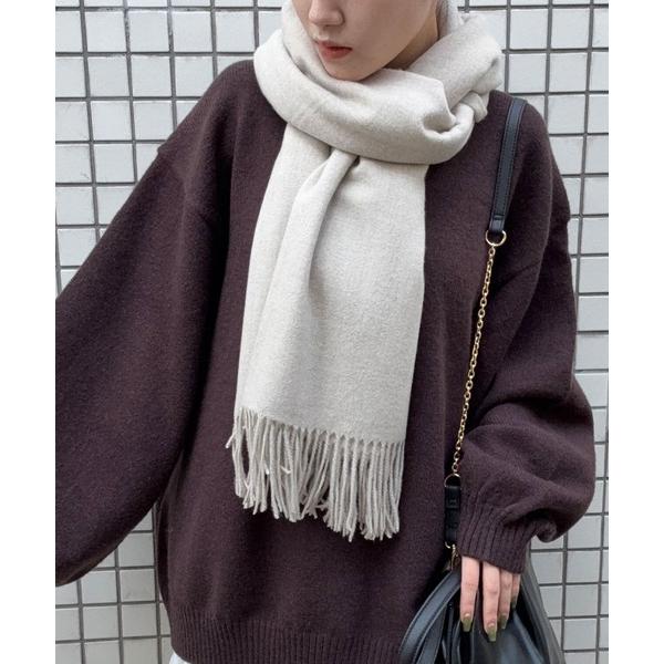 マフラー ストール DRAW(ドロー) / P/Rカシミアタッチ レディース