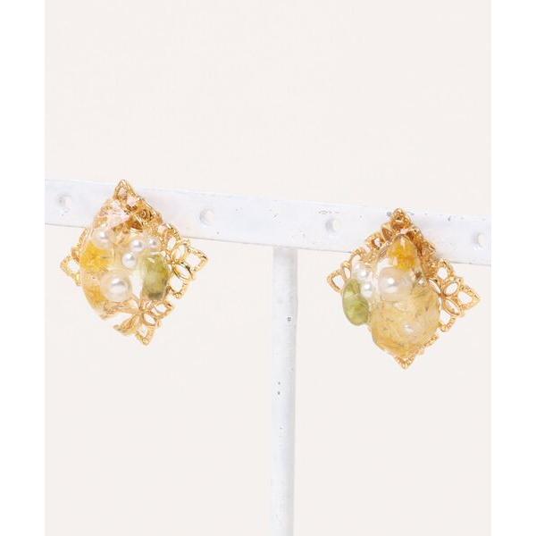 ピアス LIONS＆WAITER/陽だまりのルミナスのピアス レディース