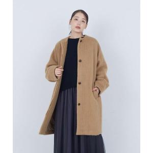 DRAWER（ドゥロワー） ノーカラージャケット 36 ネイビー レディース