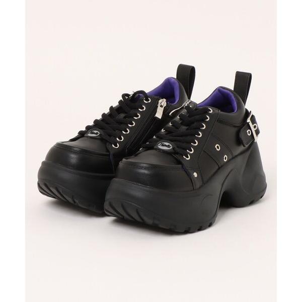スニーカー 「YOSUKE/ヨースケ」厚底レースアップスニーカー レディース