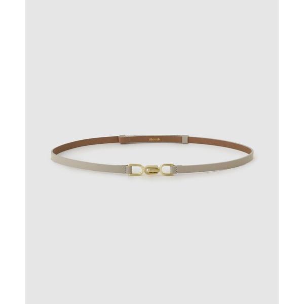 ベルト クロスパーツ細ベルト レディース