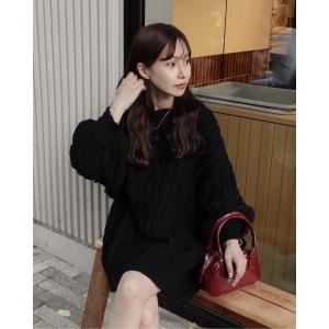 ニット セーター バックオープンニットPO レディース