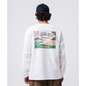 tシャツ 「Hurley/ハーレー」バックプリントロングTシャツ　ヘビーウェイト　VOLCANO LS TEE メンズ レディース