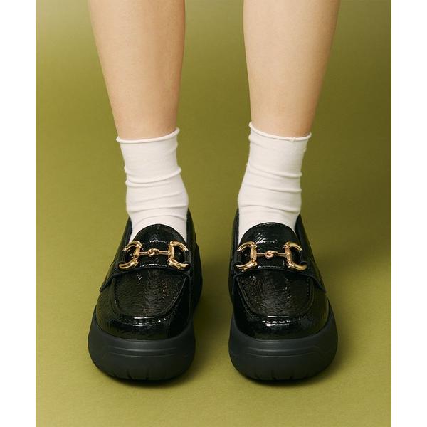 ローファー SHAKA 厚底 ビット ローファー BIT LOAFER EVOL CHUNKY レデ...