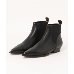 ブーツ 「ANGEL ALARCON」ポインテッドトウローヒールサイドゴア(D53008) レディース