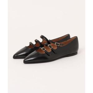 パンプス 「INTER-CHAUSSURES」ベルテッドフラットパンプス(I51513)