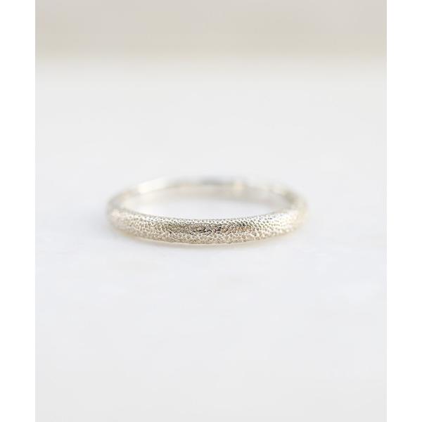 指輪 リング SV　テクスチャーリング「ECモール限定」 レディース