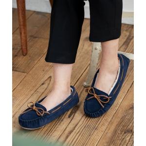 デッキシューズ モカシン 「MINNETONKA/ミネトンカ 」 CALLY / キャリー ファーモカシン レディース