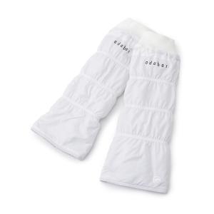 レッグウォーマー ロゴキルティングレッグウォーマー レディース