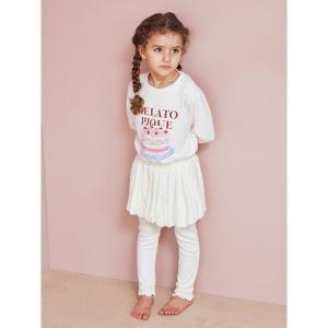 パジャマ 「KIDS」ホイップクリームスカートレギンス キッズ 子供 女の子｜ZOZOTOWN Yahoo!店