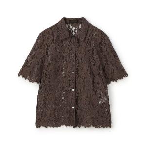 Ballsey（ボールジィ） ブラウス シャツ シアートロ フリルネック