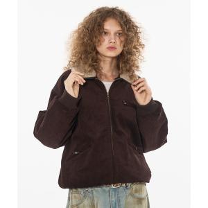ブルゾン アウター DRAW CODE DOUBLE ZIP 2WAY CORDUROY BLOUSON / ドローコードダブルジップ２WAYコーデュ