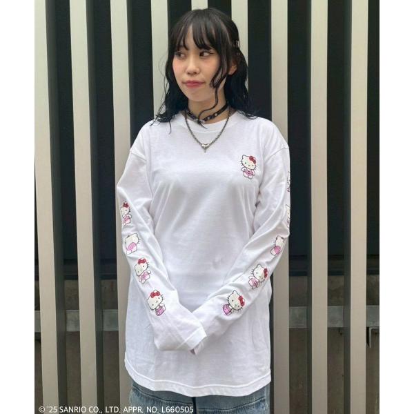 tシャツ 「HELLO KITTY」LINGERIE L/S Tシャツ レディース メンズ