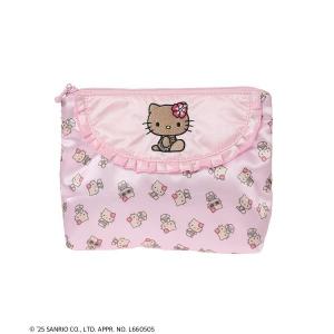 ポーチ 「HELLO KITTY」GALS SATIN ポーチ レディース メンズ