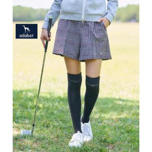 パンツ 「ADABAT NAVY」ハイブリッドダウンキュロット レディース