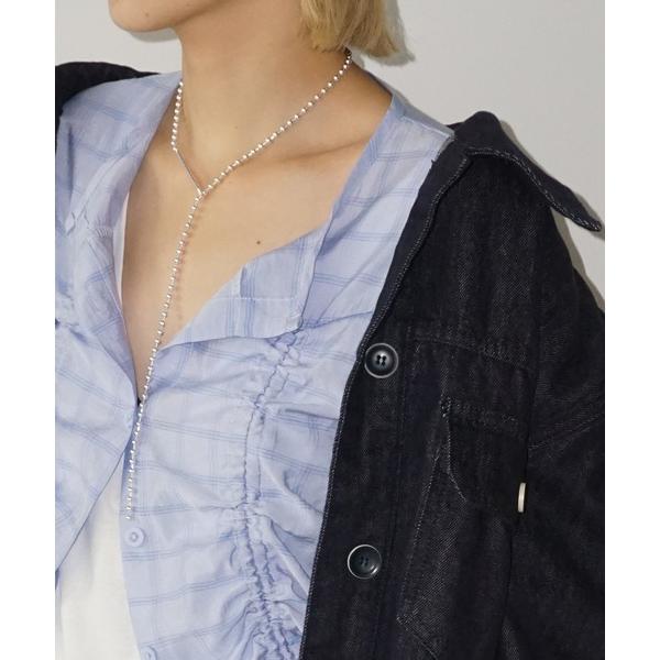 ネックレス シルバーフック ボールチェーンネックレス cha25a011 レディース メンズ
