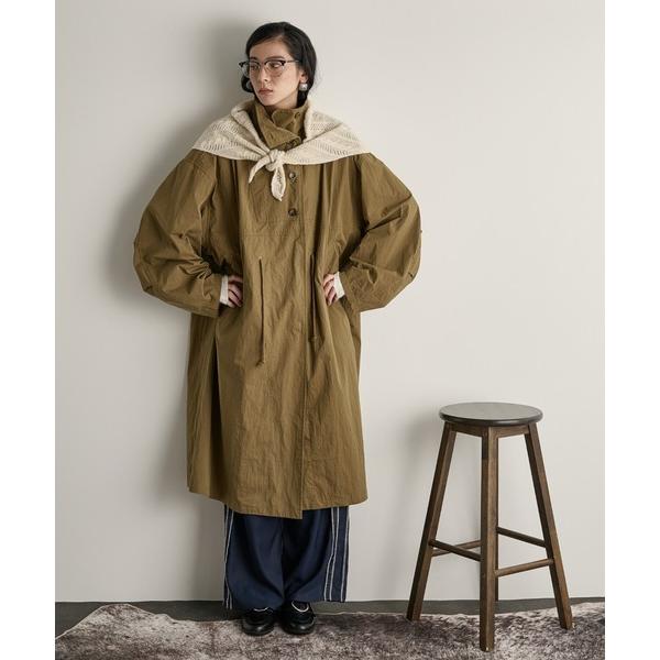 ミリタリージャケット モッズコート ミリタリーロングジャケット レディース