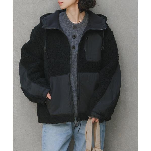 ブルゾン アウター NANGA/ナンガ BOA FLEECE FULL ZIP PARKA ハンドウ...