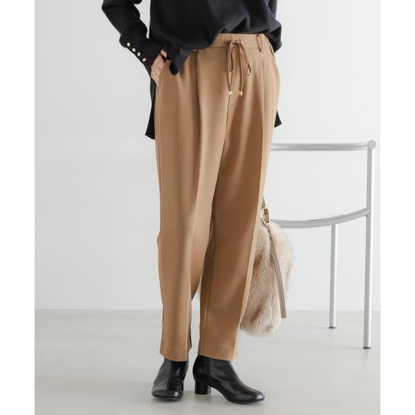 パンツ サマ見えあったかテーパードパンツ/593422 レディース