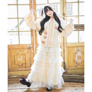 スカート 「クティールとレトロ」ボリュームメローチュールスカート
