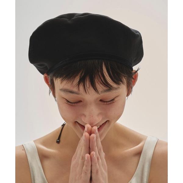 帽子 ベレー帽 Velourpiping Sheer Beret レディース