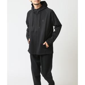 ジャージ 上下セット 全方向ストレッチ 刺繍入りZIPパーカー＆ジョガーパンツ GYMTEC メンズ
